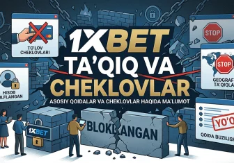 1xbet sayti qoidalari va cheklovlari
